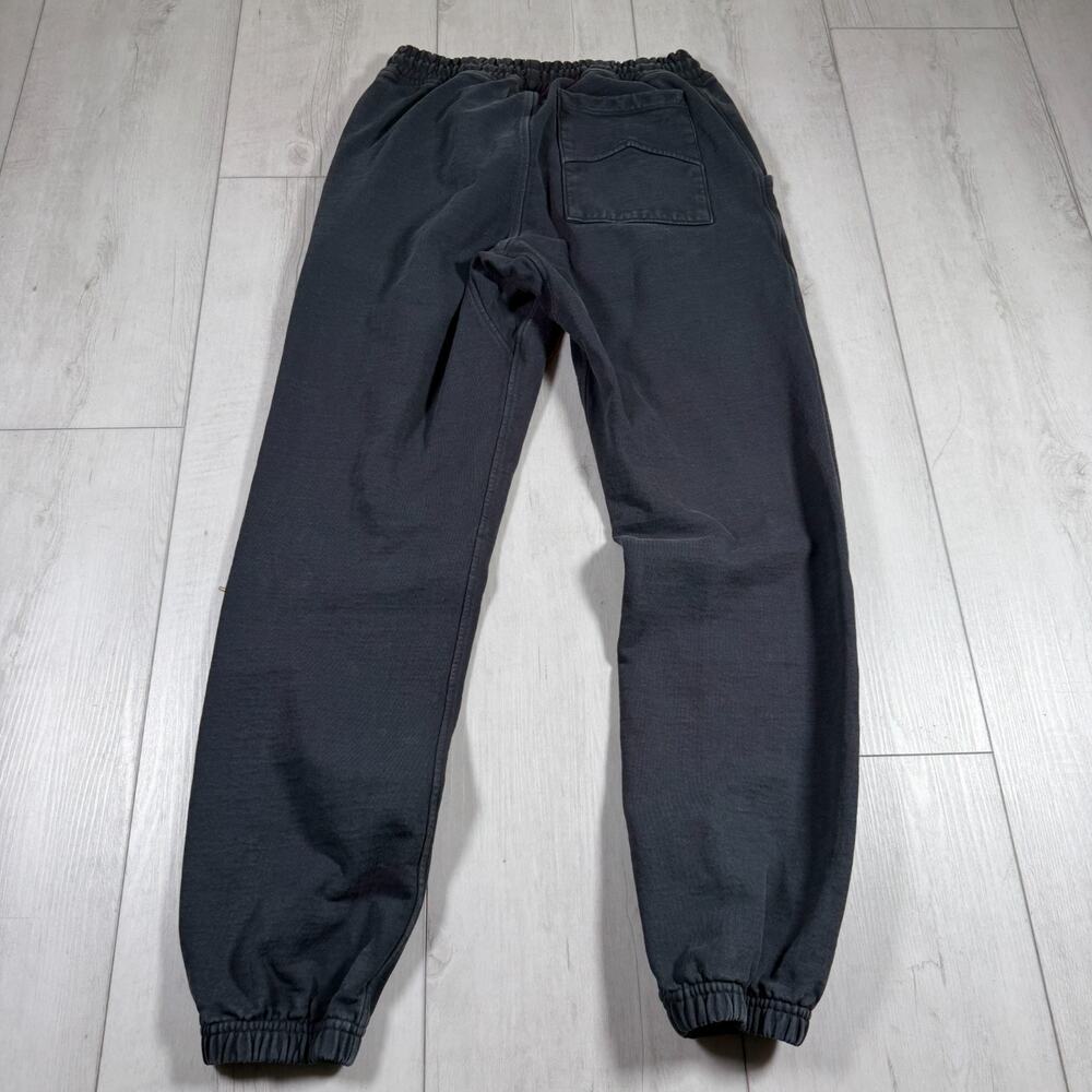 Rhude Gray Embroidered Logo Lounge Sweatpants Joggers Medium - Picture 5 of 14